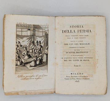 Gio. Malcolm; Davide Bertolotti - Storia della Persia dalla