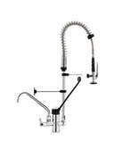Gastro-Inox monobloc voorspoeldouche met handsfree en, Verzenden, Nieuw in verpakking