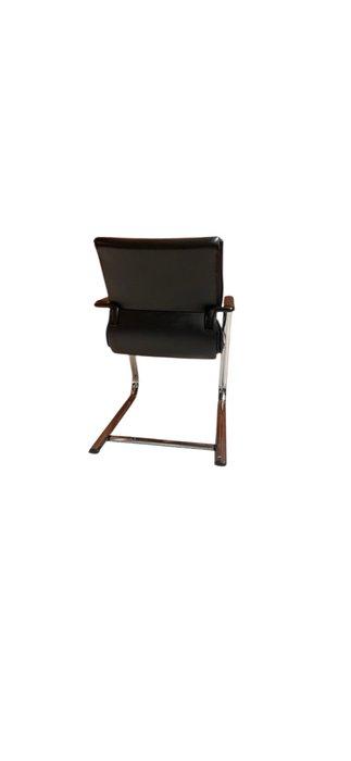 Howarth - Fauteuil - Luge - Chroom, Vachettaleer - Comforto