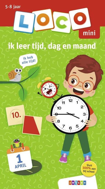 Loco Mini - Loco mini ik leer tijd, dag en maand, Antiek en Kunst, Verzenden