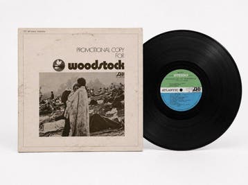 Woodstock - Only Atlantic Japan Promo Treasure (Not For