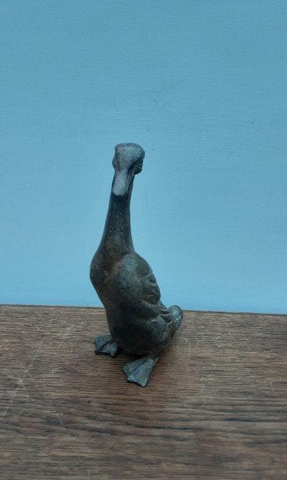 P. Chenet - Figuur - Eend - 19 cm - Brons, Antiek en Kunst, Curiosa en Brocante