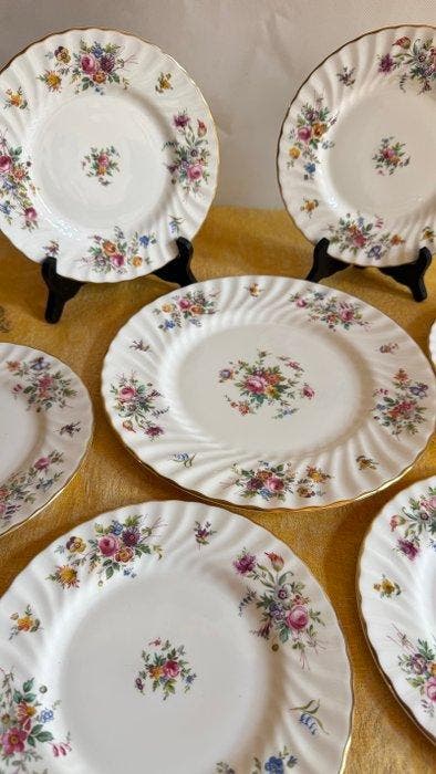 Minton, Founded 1793 - Bone China - Eetservies - Chic Set, Antiek en Kunst, Curiosa en Brocante