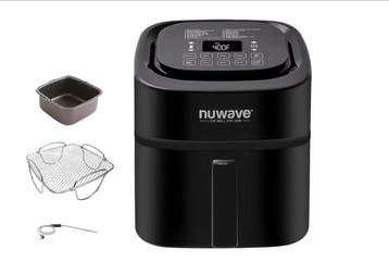 2dekans | Nuwave Brio Digitale Heteluchtfriteuse 6L - 26,6 x, Ophalen of Verzenden