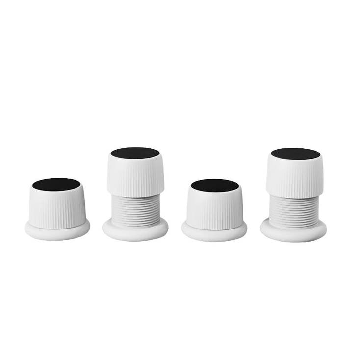 4x Meubelverhoger - Verstelbaar 4-6,5cm Meubelpoot Wasmachin, Collections, Collections Autre, Envoi