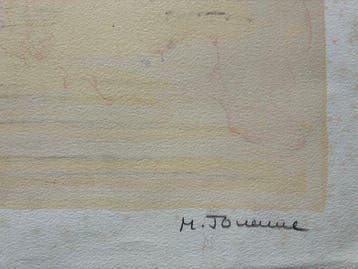 Michel Jouenne (1933-2021) - Gondole à Venise, Antiquités & Art