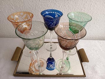 Nachtmann - Weingläser, Weinkelche, Römer, Überfangglas -