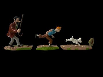 Figurines Moulinsart 46937/38/39 - Tintin - Tintin, Milou et, Nieuw