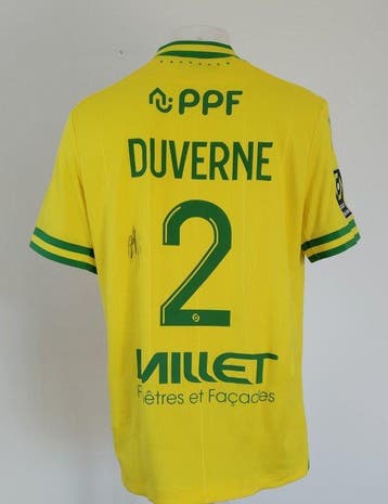 Maillot Pro FC Nantes – MATCH WORN & Signed – Jean-Kévin, Verzamelen, Nieuw