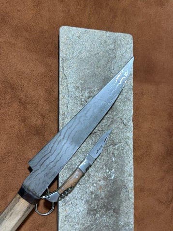 Hekito - Keukenmes - Carving knife - Exclusieve Vintage