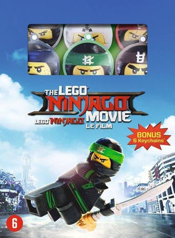 Lego Ninjago movie (Limited keychain edition) op DVD, Cd's en Dvd's, Verzenden, Nieuw in verpakking