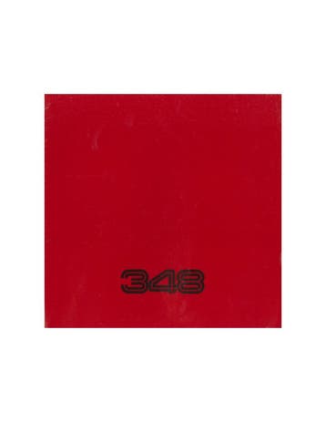 1989 FERRARI 348 TB TS BROCHURE 575/89