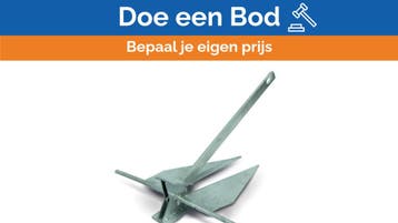Bieden: Sanguineti galvaized Danforth anchor 41 KG, Ophalen of Verzenden