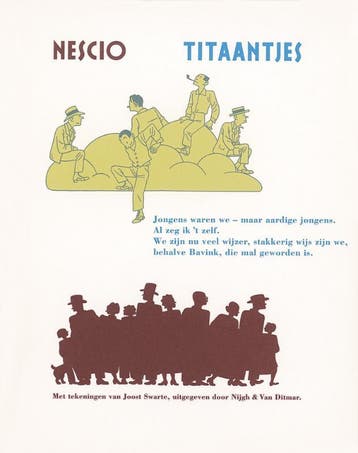 Titaantjes 9789038893037 Nescio, Verzenden, Zo goed als nieuw, Nescio