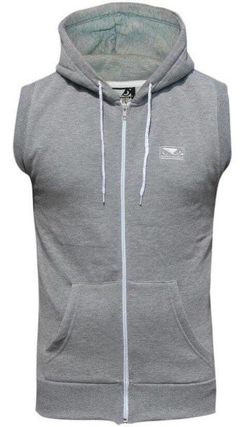 Bad Boy Mouwloze Hoody Sweater Katoen Grijs, Kleding | Heren, Verzenden, Vechtsport, Nieuw, Grijs