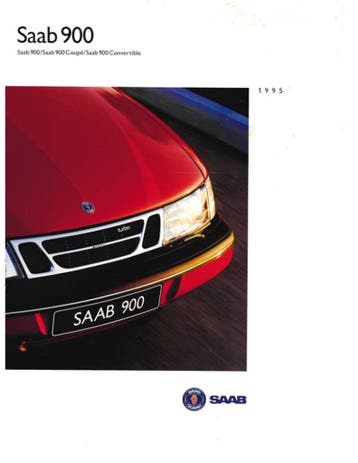 1994 SAAB 900 BROCHURE ENGELS