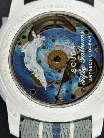 Blancpain x Swatch - Swatch Antartic Ocean - Zonder, Nieuw