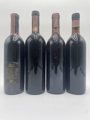 1980 Camigliano, 1981 Fortezza di Tuopina, 1982 Argiano,