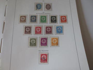 Empire allemand 1934/1944 - Collection des timbres de, Gestempeld