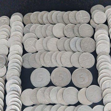 Duitsland. - Lot of 188 coins 1949–1994: 116 × 50 Pfennig,