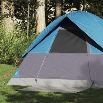 vidaXL Koepeltent 2-persoons waterdicht blauw, Verzenden