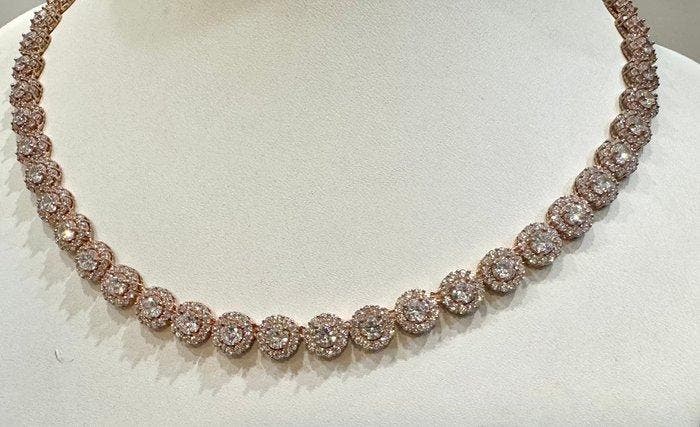 Sans prix de réserve - Collier Argent - 5.30ct. tw. Saphir -, Bijoux, Sacs & Beauté, Colliers