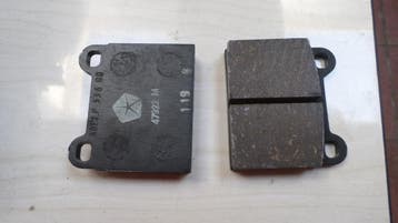 Plaquettes de frein