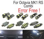 Kit 12 Ampoules Led Intérieur Pour Skoda Octavia 1 Mk1 Mk I, Auto-onderdelen, Verzenden, Nieuw