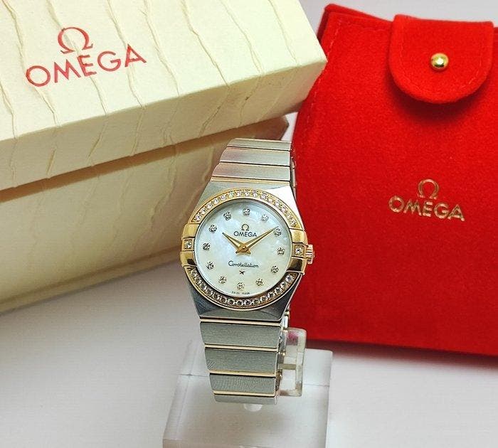 Omega - Constellation Gold/Steel - 123.25.27.60.55.001 -, Handtassen en Accessoires, Horloges | Heren