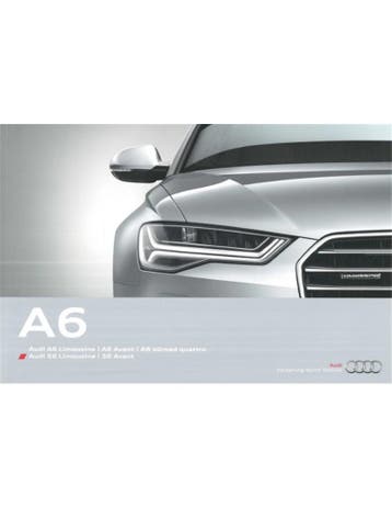 2015 AUDI A6 | S6 BROCHURE DUITS, Nieuw