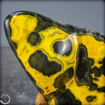 Zeer zeldzame natuurlijke Bumblebee Jasper Freeform op