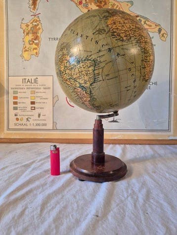 Globe - Columbus en Erven J. Bijleveld - Aardglobe - 1928 -