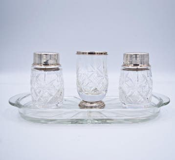 Peper- en zoutstel - .925 zilver