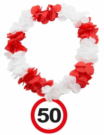 Hawaii Krans 50 Jaar Verkeersbord, Verzenden