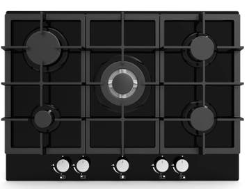 Cata Ubgog701bk Inbouw Gaskookplaat - 5 Kookzone_s -, Ophalen of Verzenden, Nieuw