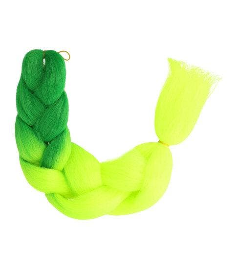 Imitatiehaar - Jumbo Braids 60cm - Hairextensions - Geel, Handtassen en Accessoires, Uiterlijk | Haarverzorging