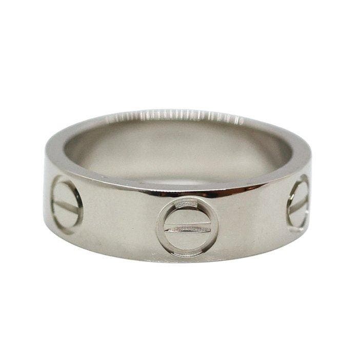 Cartier - Ring - Love - 18 karaat Witgoud, Bijoux, Sacs & Beauté, Bagues