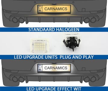 LED Kentekenverlichting | Mercedes W204 W212 W216 W221, Verzenden