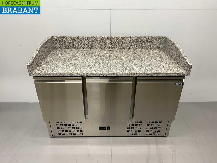 Acier inoxydable HCB Etabli à pizza Table à pizza Saladette, Articles professionnels, Horeca | Équipement de cuisine, Envoi