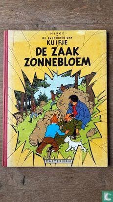 Kuifje - De zaak Zonnebloem - 1956, Eén stripboek, Verzenden, Zo goed als nieuw, Remi, Georges.