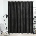 vidaXL Gordijn verduisterend met haken 290x245 cm fluweel, Huis en Inrichting, Verzenden, Nieuw