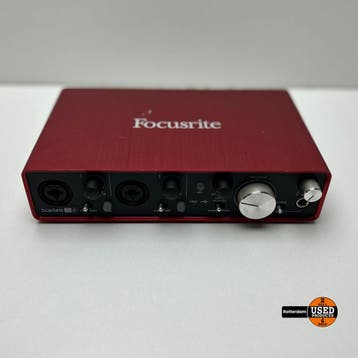 Focusrite Scarlett 2i2 4th gen audio interface, Verzenden, Gebruikt