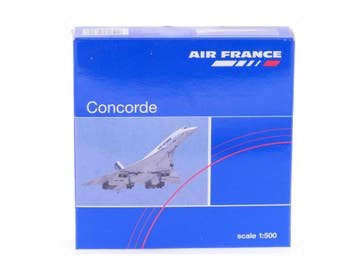 Schaal 1:500 Herpa 507028 Air France Concorde Reg. F-BVFB..., Ophalen of Verzenden, Gebruikt