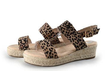 Sola Sandalen in maat 40 Beige, Verzenden, Beige, Sandalen of Muiltjes, Zo goed als nieuw