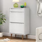 vidaXL Schoenenkast MOLDE 59,5x35x103 cm massief grenenhout, Verzenden, Nieuw