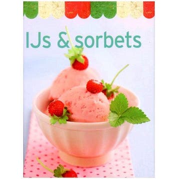 Ijs & Sorbets - 16 x 13 x 2 cm - Hardcover - 240 Paginas, Boeken, Verzenden, Gelezen