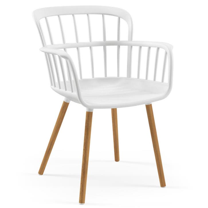 Stoel | EVA | Kunststof/Hout | Div. Kleuren | Armleuning |, Zakelijke goederen, Horeca | Keukenapparatuur, Nieuw in verpakking