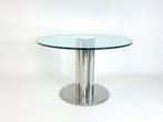 Zanotta - Marco Zanuso - Eettafel - Marcuso - Staal, Glas