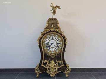 Antieke Boulle klok Balthazard Paris, Nieuw