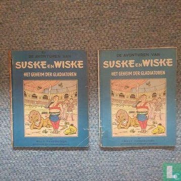 Suske en Wiske - Het geheim der gladiatoren - 1955, Eén stripboek, Verzenden, Gelezen, Vandersteen, Willy.